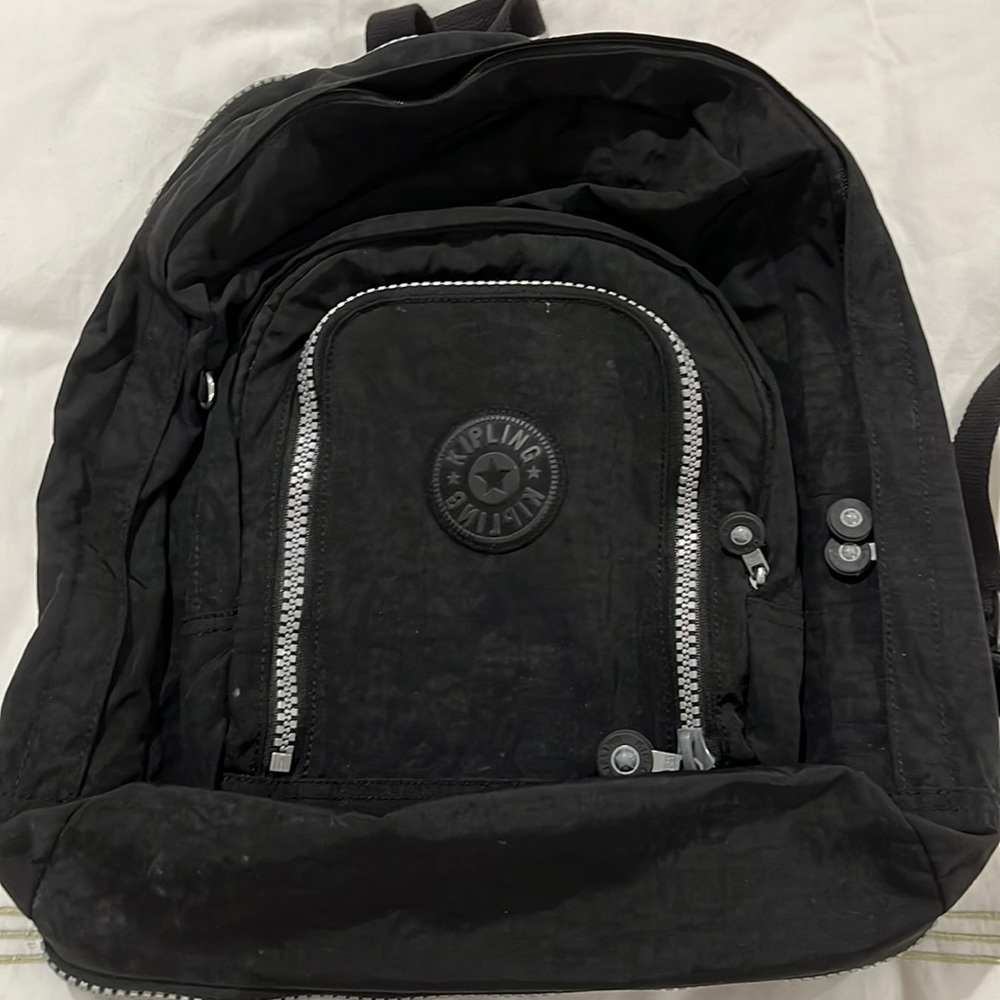 Black Kipling Backpack - image 1